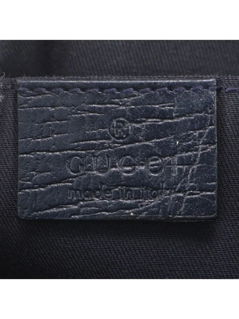 Gucci GG Supreme Sherry Line Leather 2-Way Belt Bag Crossbody Waist Pouch